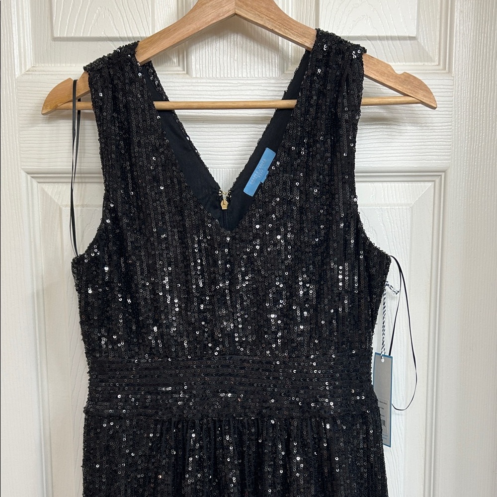 Draper James RSVP Black Sequin Dress